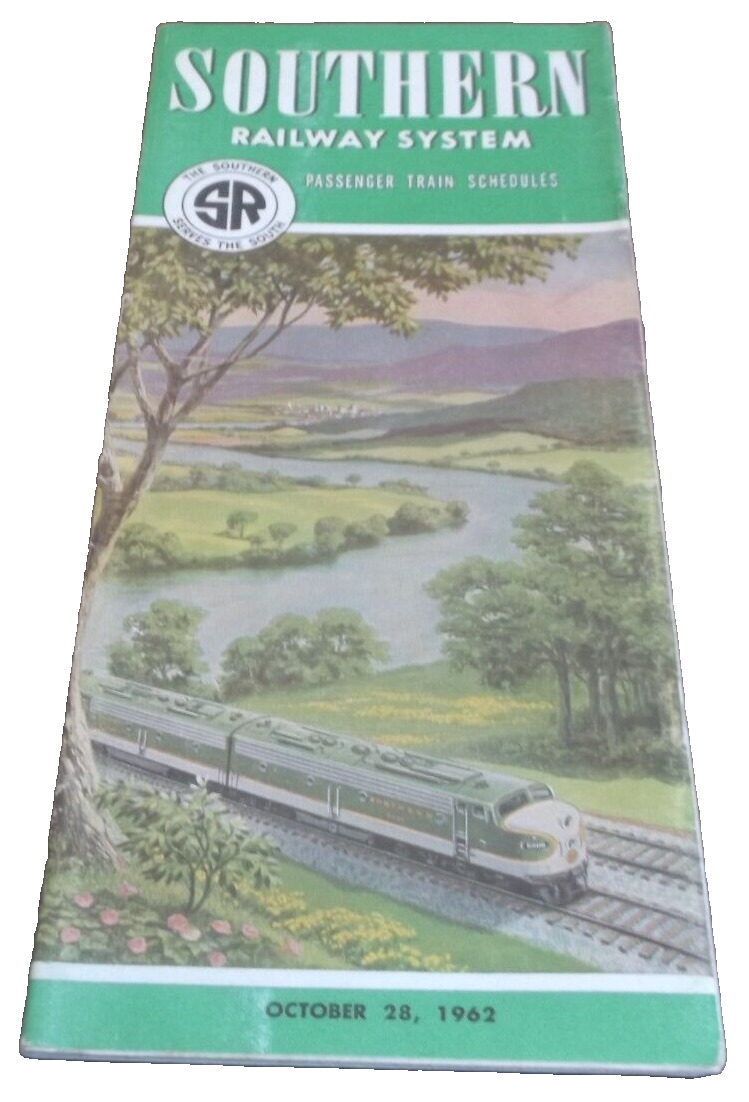 OCTOBER 1962 SOUTHERN RAILWAY SYSTEM PUBLIC TIMETABLE