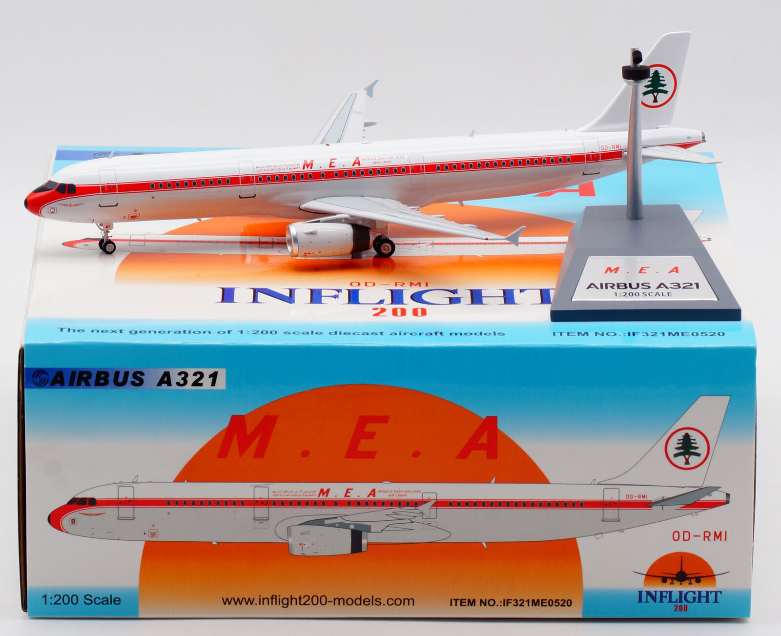 INFLIGHT 1:200 MEA Airlines 