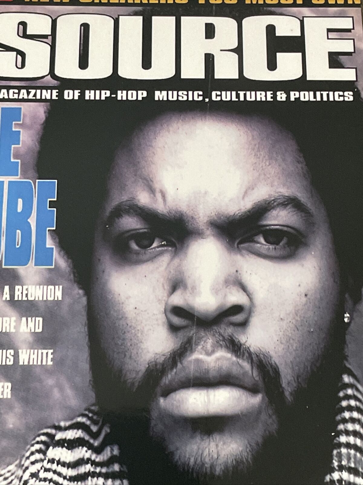 Ice Cube The Source Magazine Cover Postcard Rap Art Card