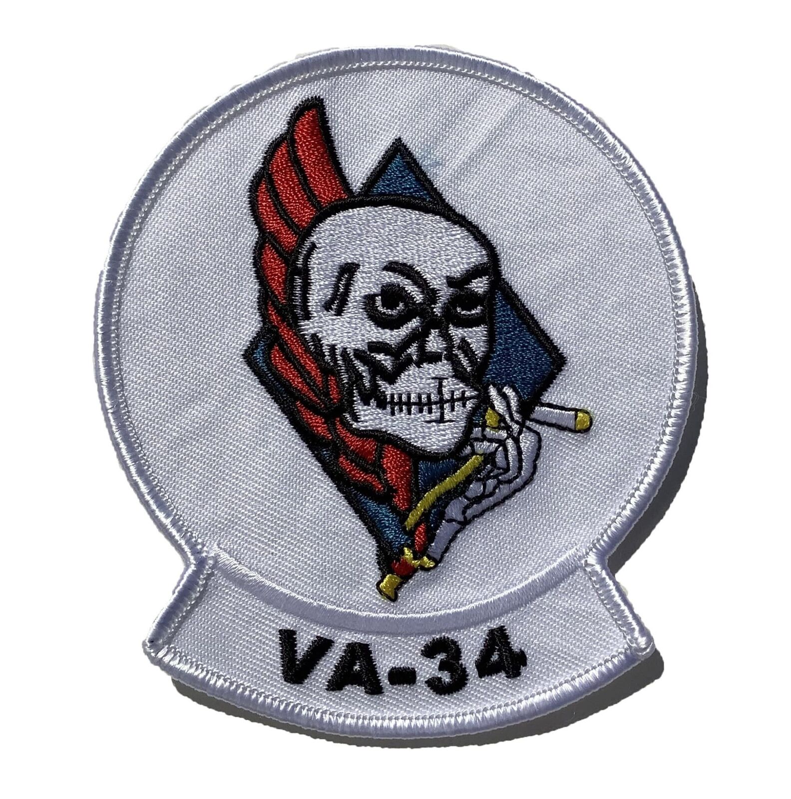 VA-34 Blue Blasters Squadron Patch – Sew On