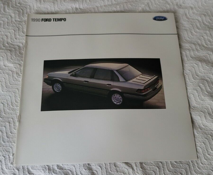 (1990) Ford Tempo Dealer/Sales Brochure/Booklet - LX AWD GL GLS - 19 Pages - 90