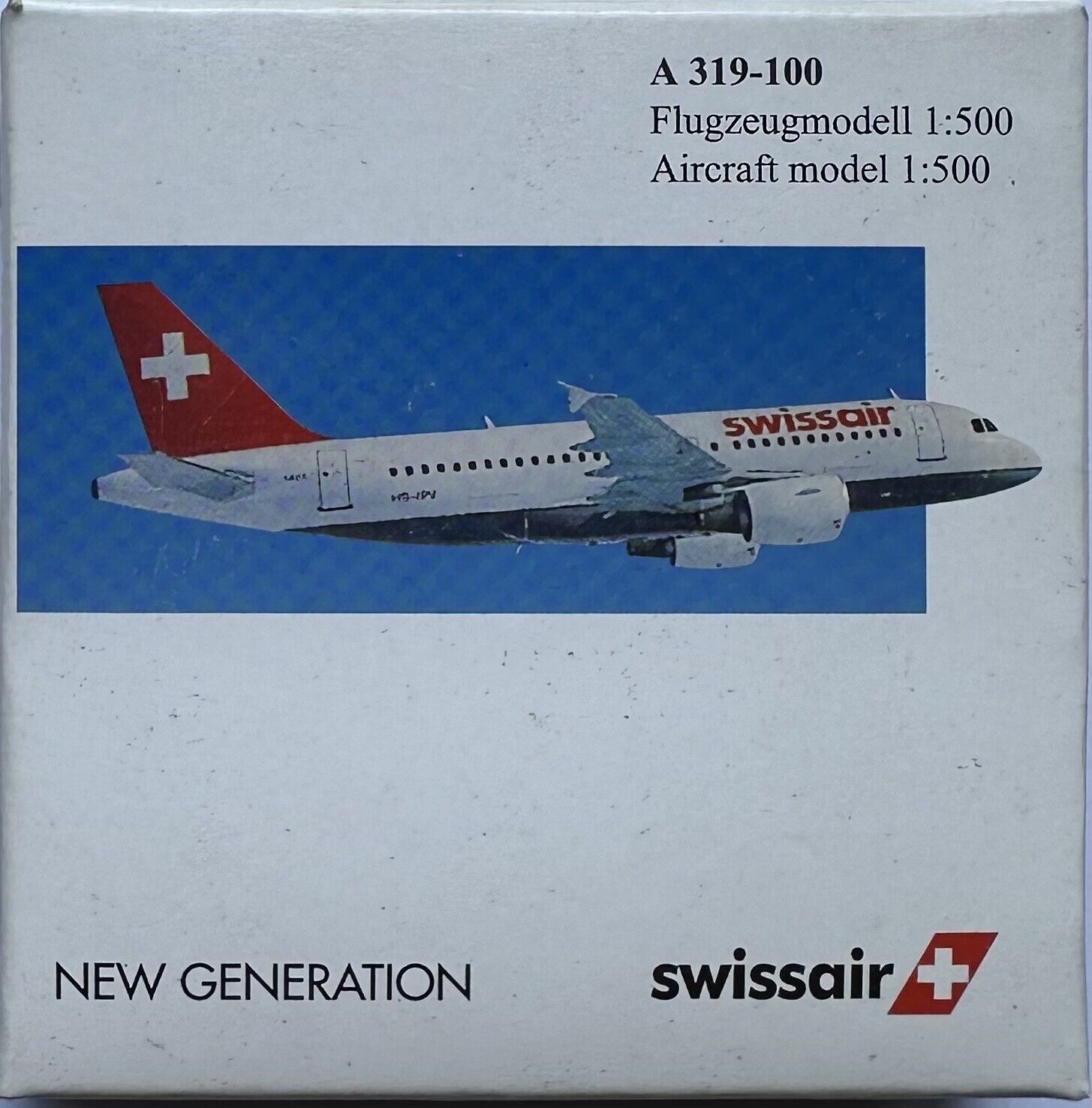 Herpa Wing Swissair Airbus A319-100 \