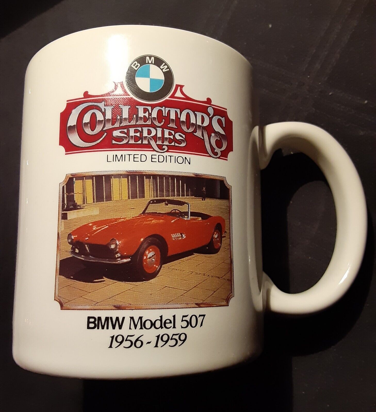 BMW Collector's Series Mug Model 507 produced 1956-1959 Numbered 918 of 3,000