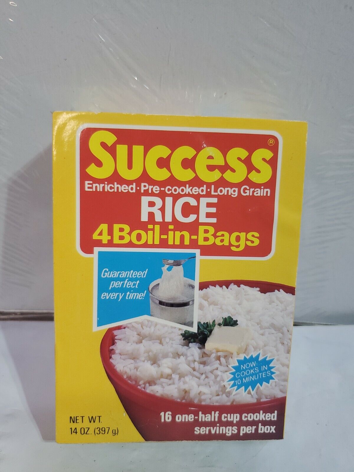 1980s Success Long Grain Rice Box Vintage Promotional AM FM Radio Collectible