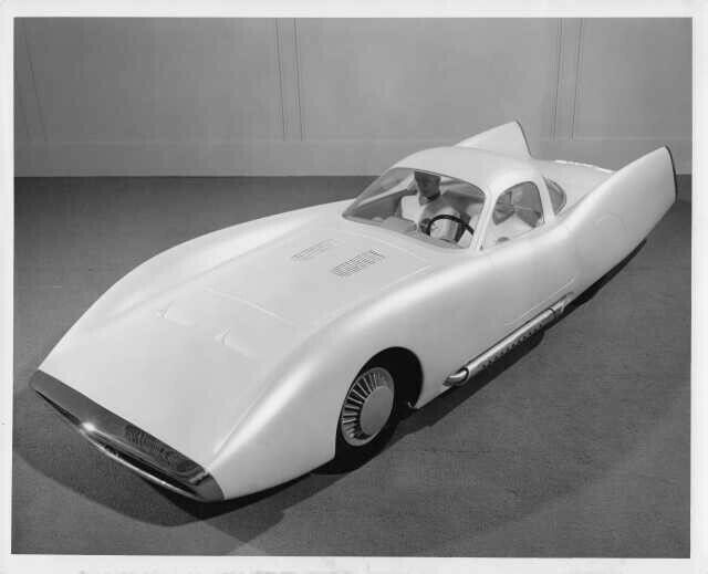 1956 Ford Thunderbird Mexico Concept Press Photo 0513