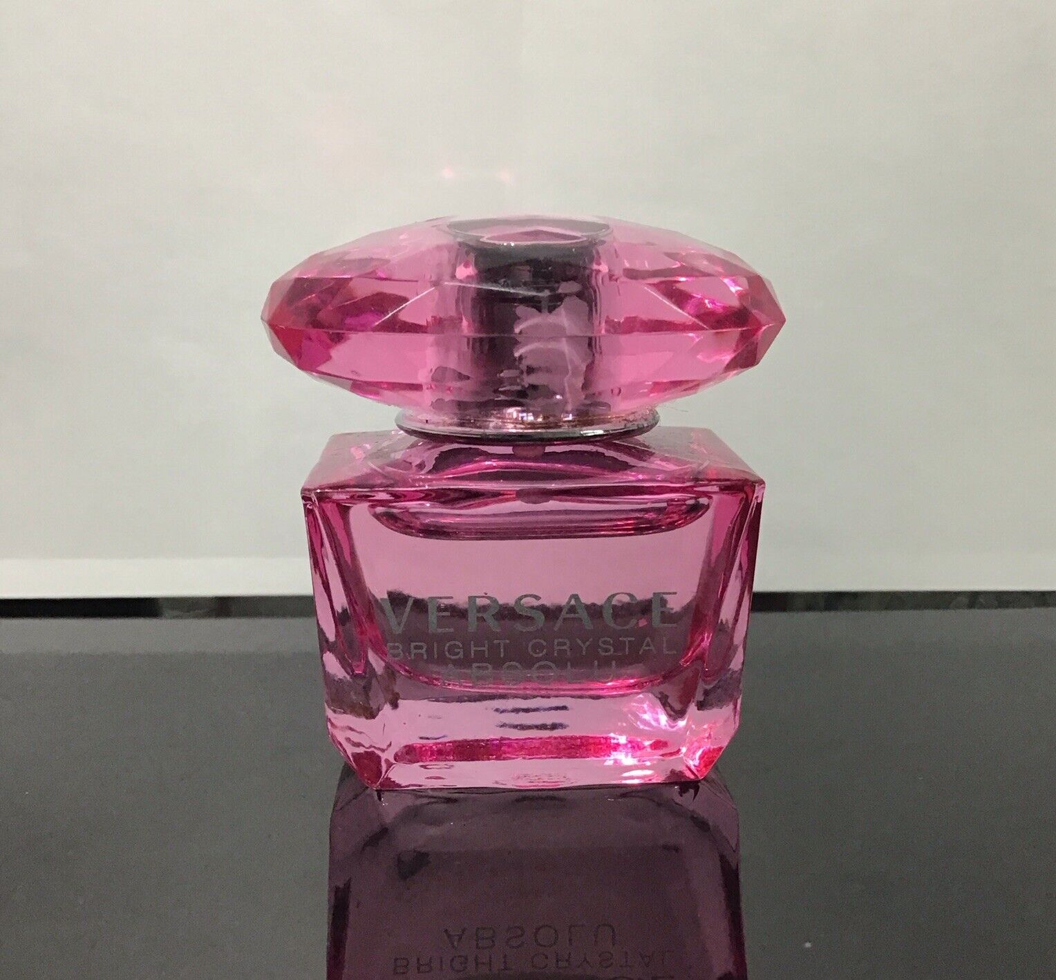 Versace bright crystal absolu edp 0.17 oz / 5 ml for women splash mini