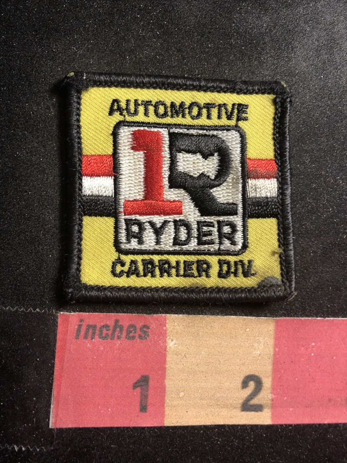 Vtg & As-Is Ver. 2 RYDER TRUCKS AUTOMOTIVE CARRIER DIVISION Trucking Patch S91E