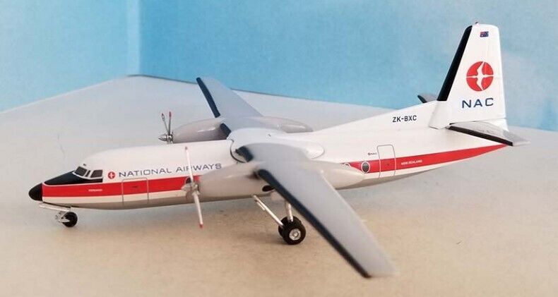 Aeroclassics AC2ZKBXC National Airways Fokker F-27 ZK-BXC Diecast 1/200 Model