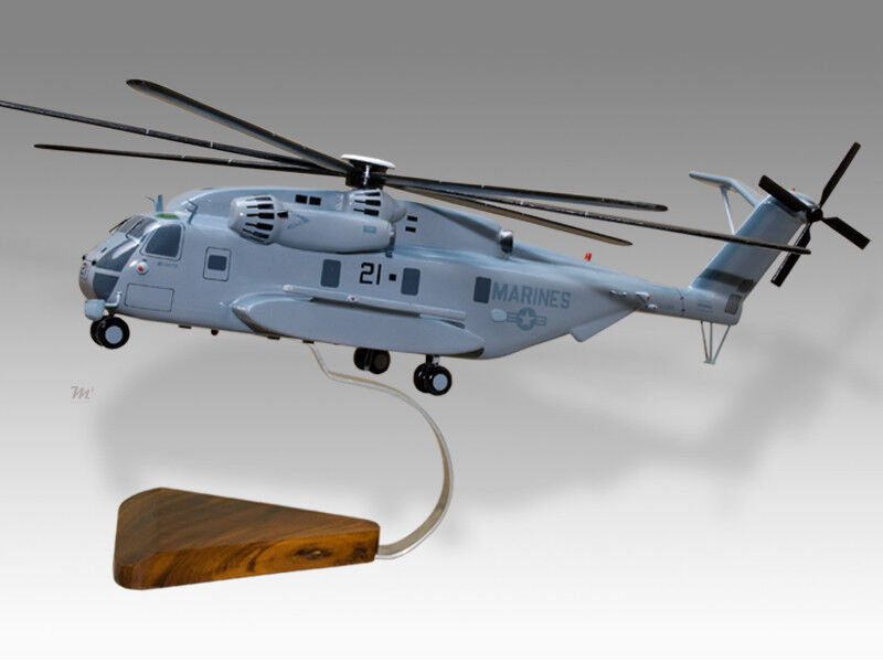 Sikorsky CH-53 Sea Stallion US Marines Solid Replica Helicopter Desktop Model