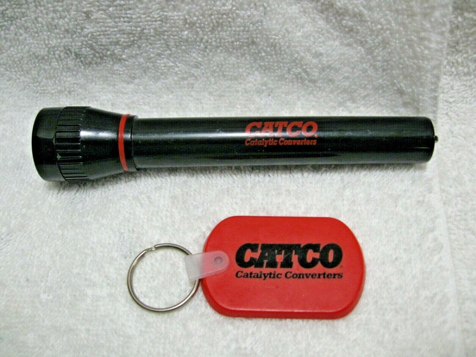 CATCO Catalytic Converters Promotional Soft Key FOB and Penlight Flashlight-Shop