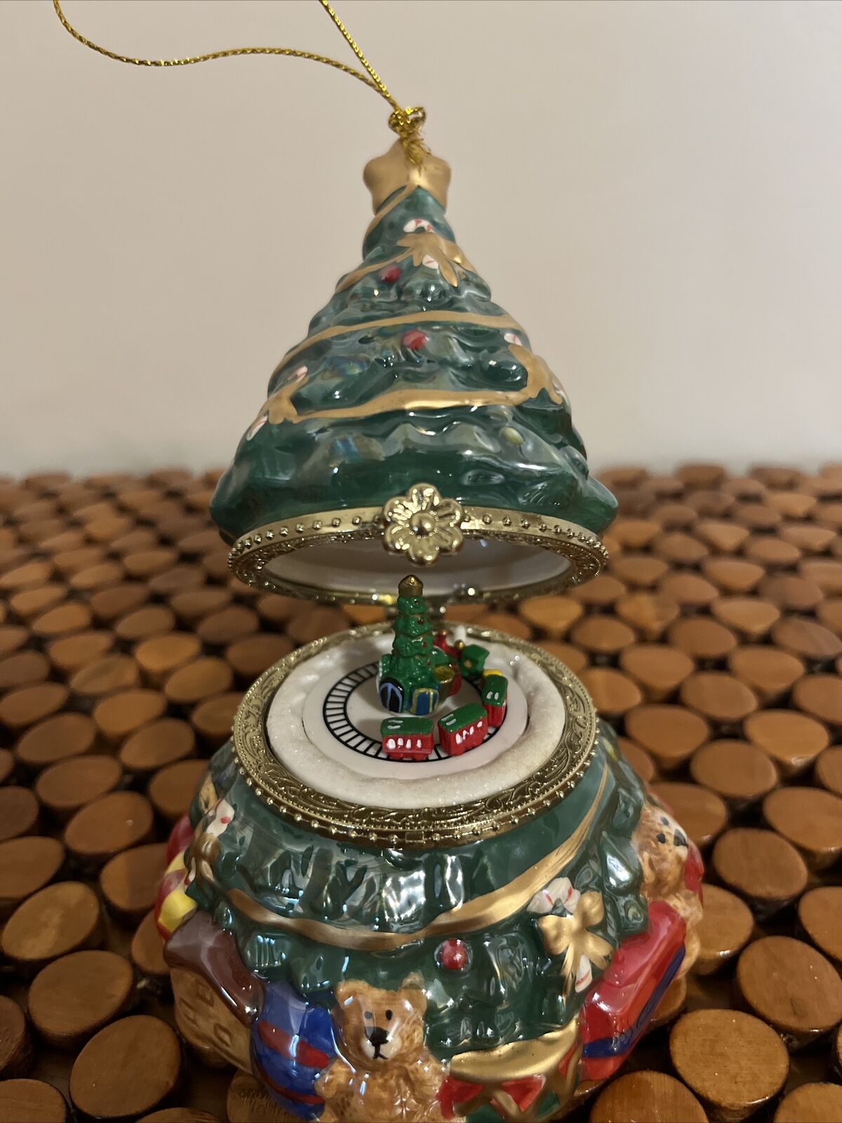 Christmas Tree With Music Box