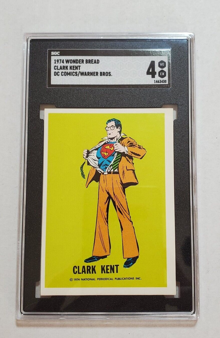 1974 Warner Bros Clark Kent Superman SGC 4 National Periodical  Vintage