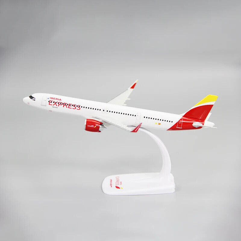 1:200 Scale A321NEO IBERIA EXPRESS ABS Plastic Airplane Model Toys Aircraft 
