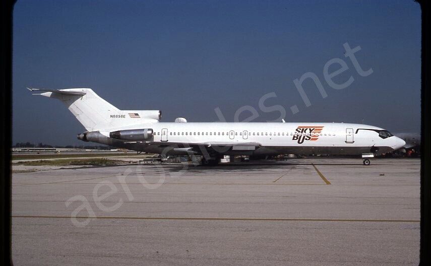 Skybus Boeing 727-200 N8858E May 93 Kodachrome Slide/Dia A12