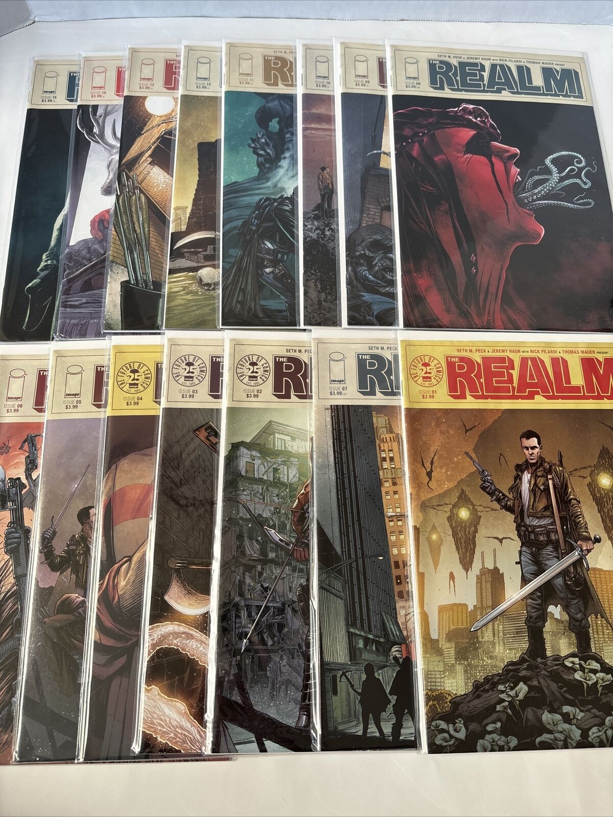 Image Comics The Realm 1-15 Comic Full Set-
