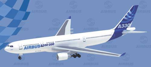 DRAGON 55796 AIRBUS INDUSTRIES A330-200 LIVERY 2005 1/400 DIECAST PLANE NEW