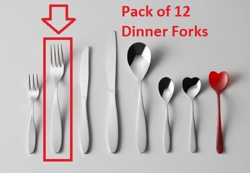 12-Forks First Class Delta Airlines by Alessi, FULL DINNER Size, 12 Forks