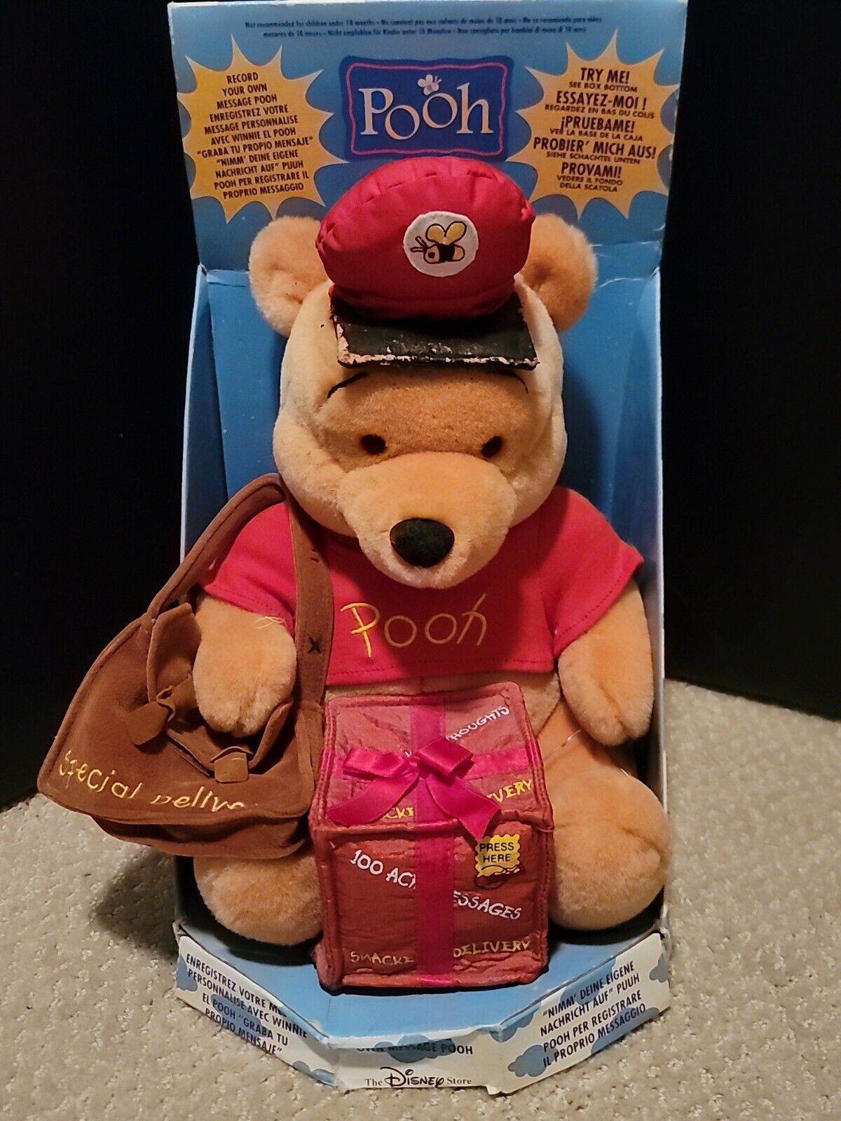 Vintage Disney Winnie The Pooh Special Delivery *THE ONLY NEW ONE ON THE MARKET*