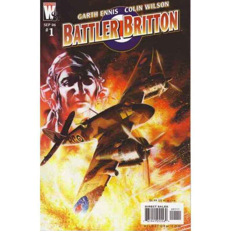 Battler Britton #1 in Near Mint + condition. DC comics [f\'