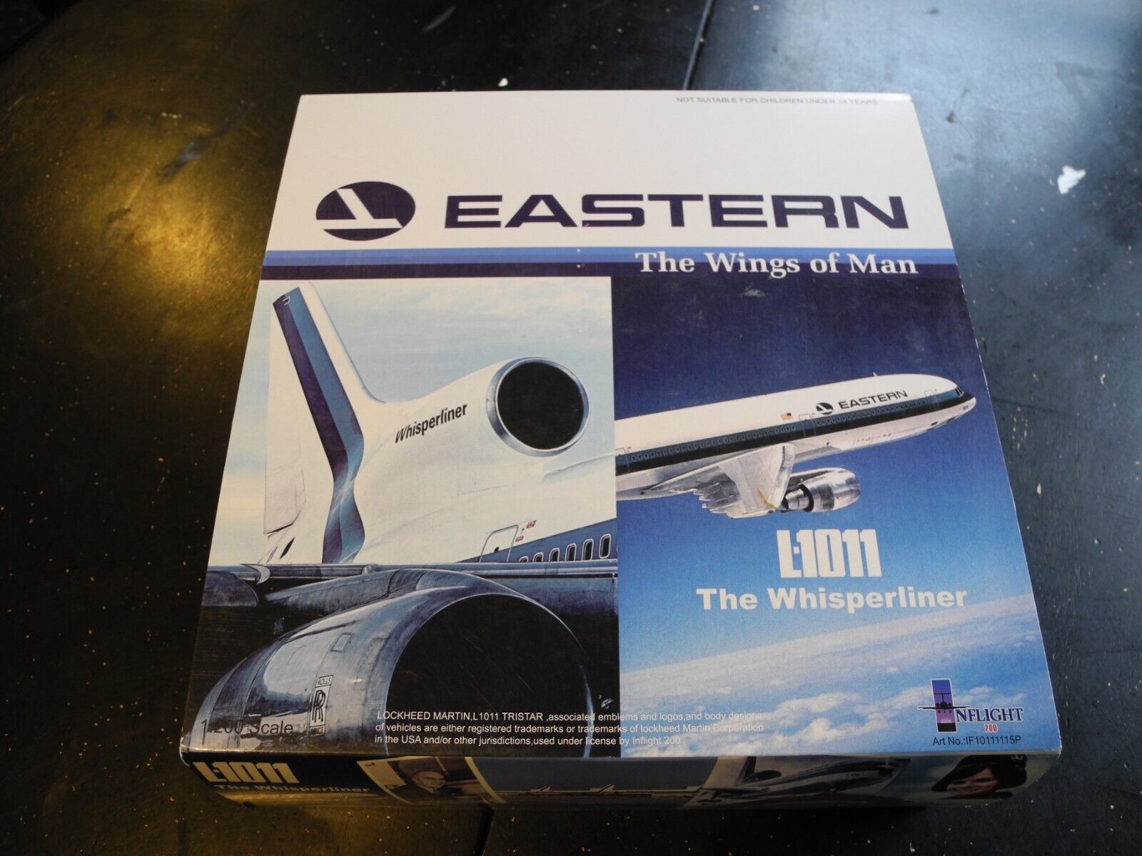 Collector's FIND Inflight Lockheed L-1011 Eastern, 1:200, Brand New RARE