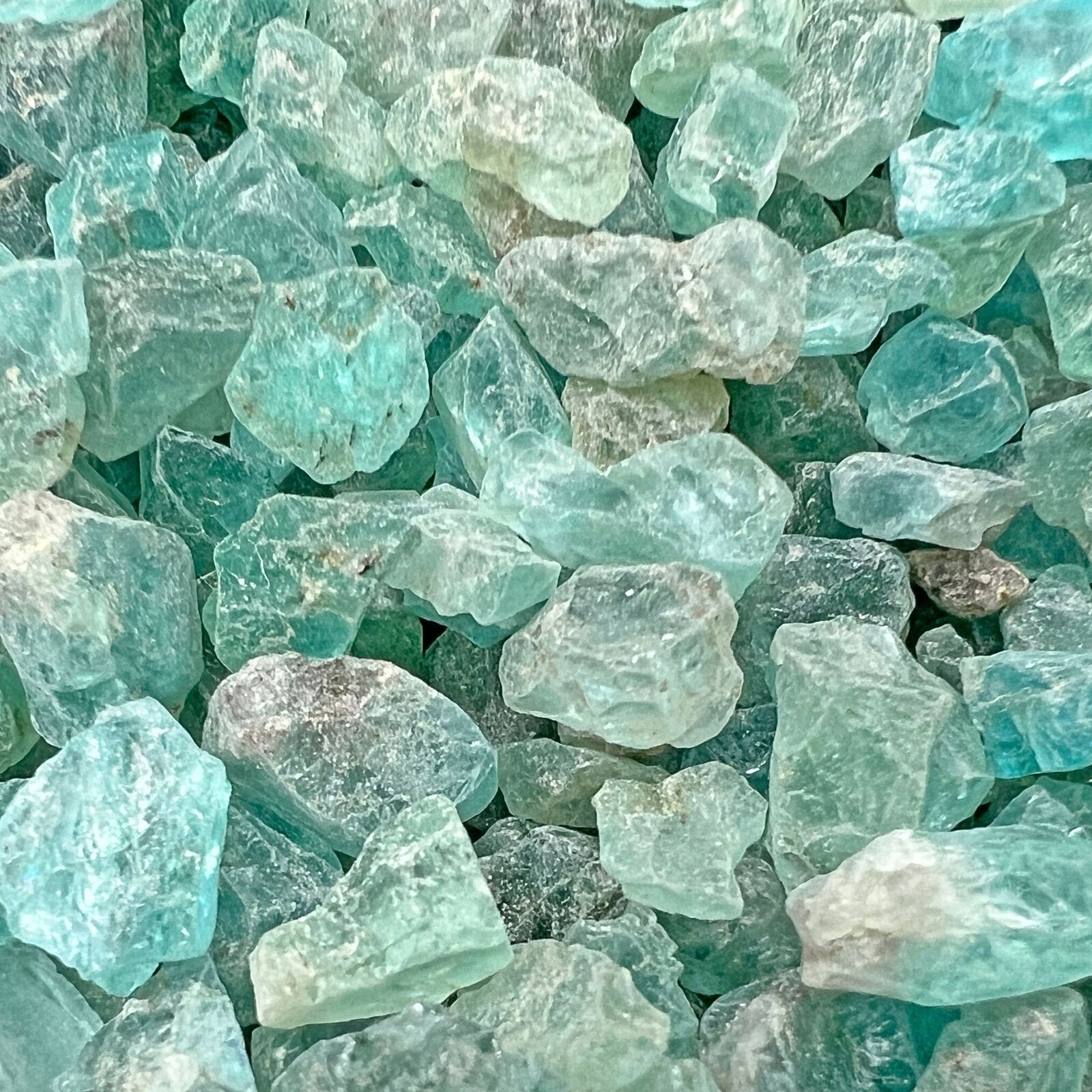 Apatite Tiny Chips Rough Raw (1 Kilogram) (Size 3 to 10mm) Wholesale Crystals