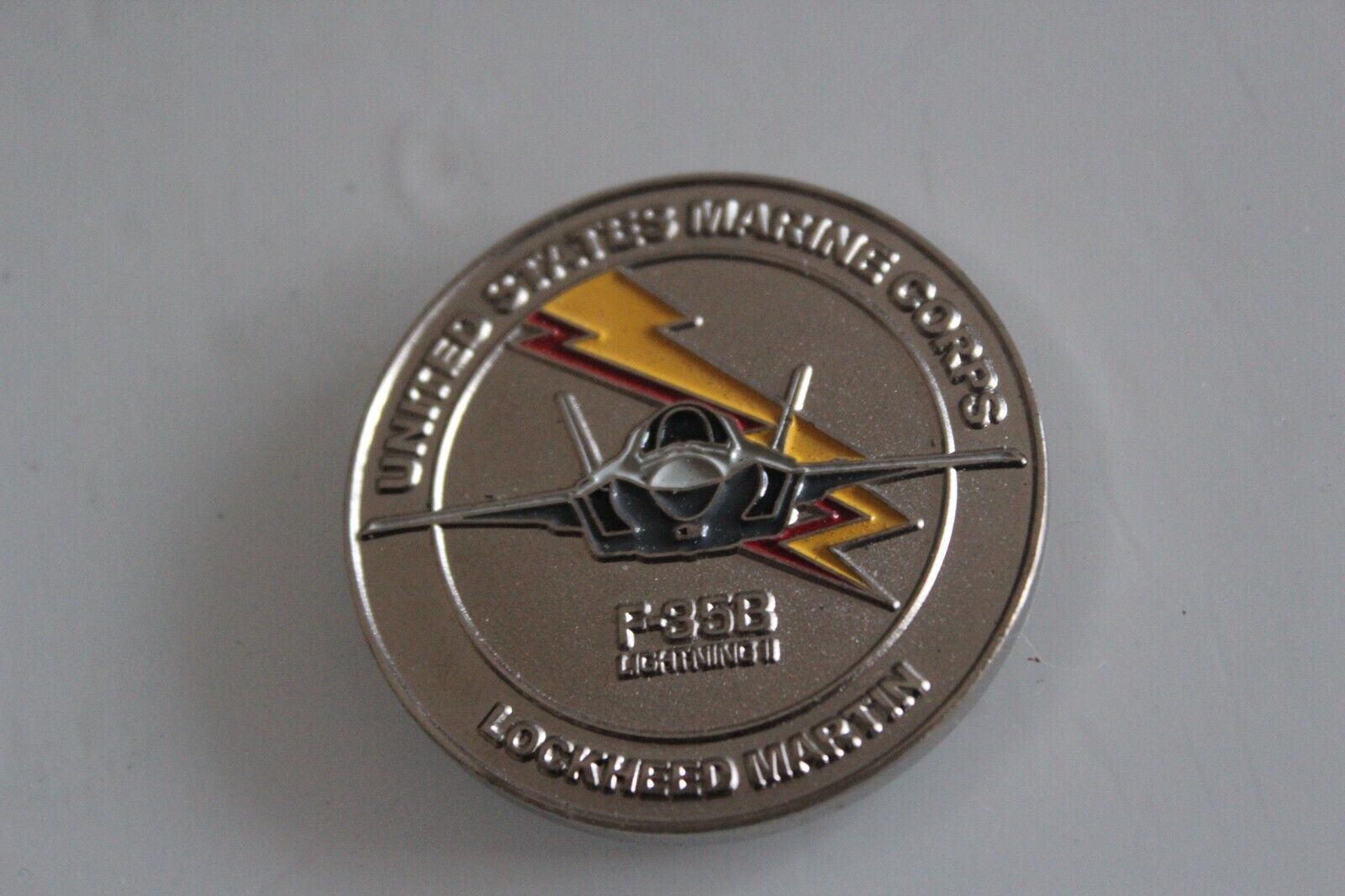 United States Marine Corps Lockheed Martin F-35B Lightning II Challenge Coin
