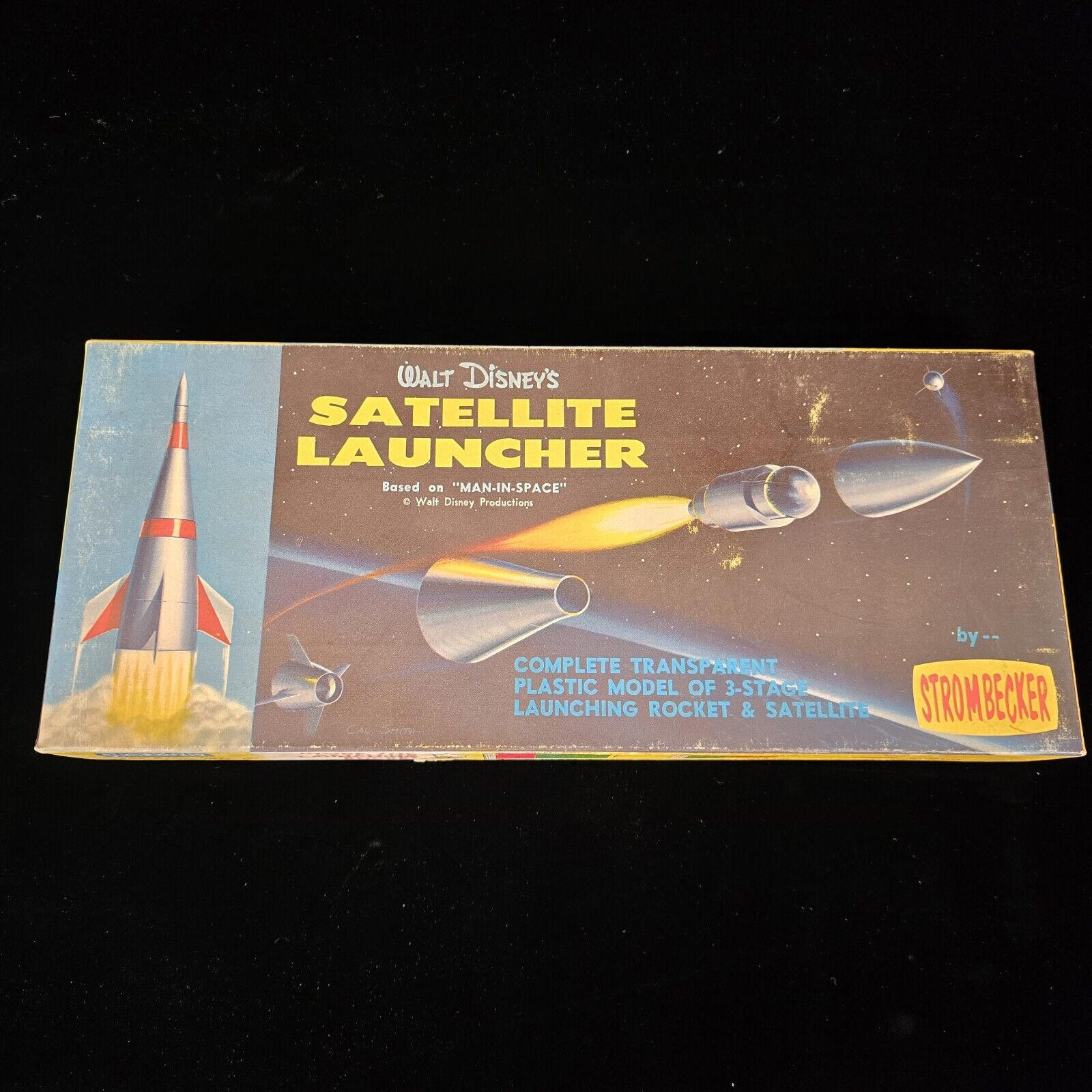 Walt Disneys Satellite Launcher by Strombecker Model Kit