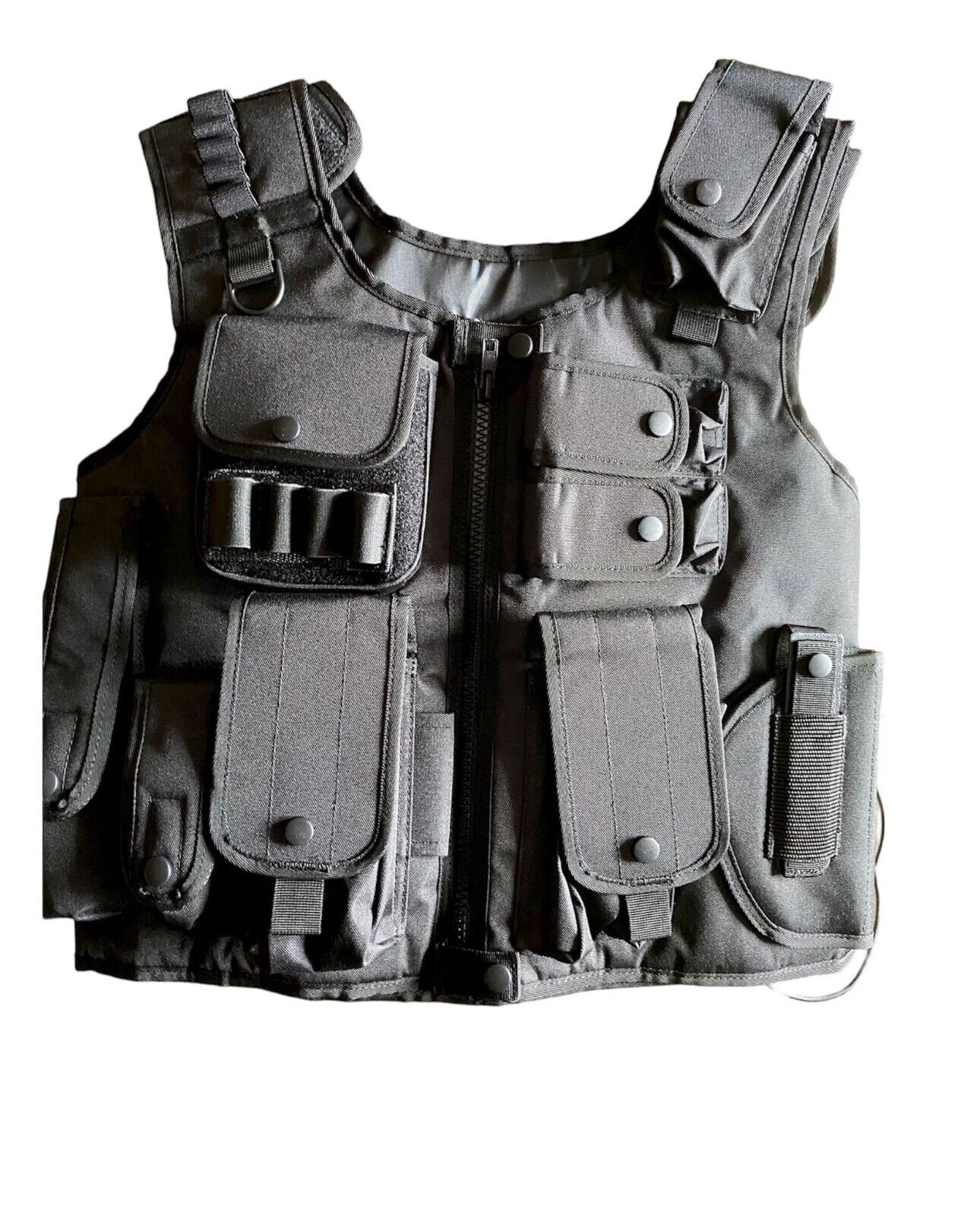 Law Enforcement Tactical SWAT Vest, Black