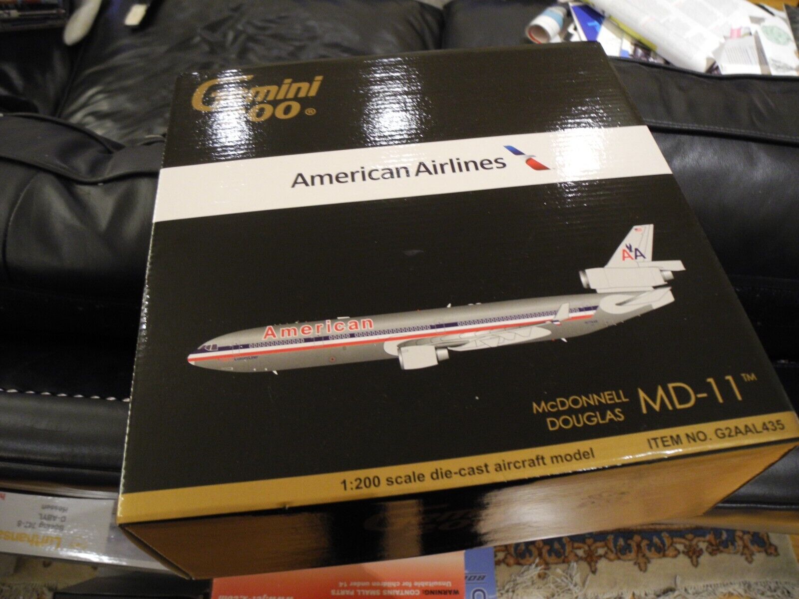 Extremely RARE Gemini 200 McDonnell Douglas MD-11 American Airlines, NIB,Retired