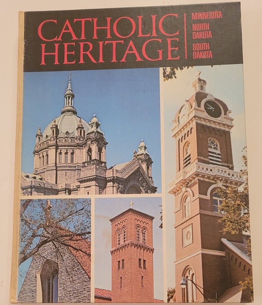 1964 Catholic Heritage book Minnesota North Dakota South Dakota by Patrick Ahern