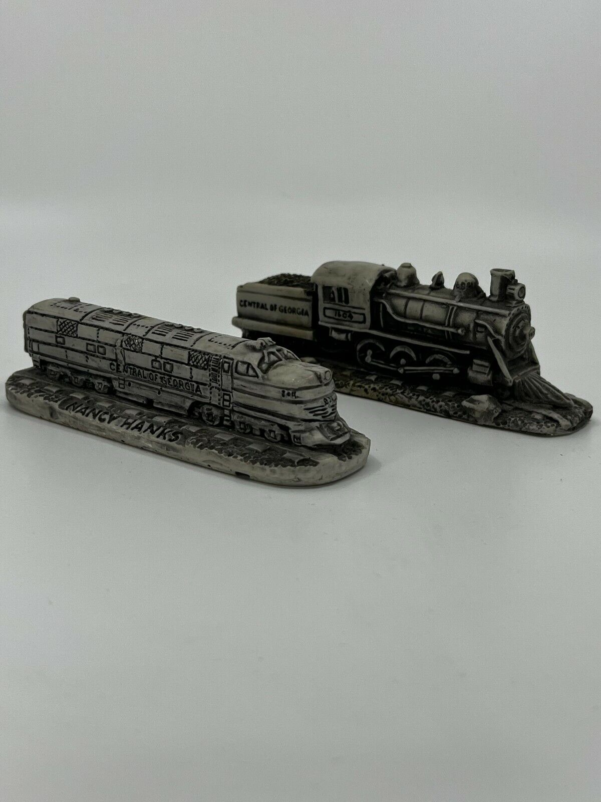 2 Vintage Train Replicas - Trains Goneby Numbered Limited Edition