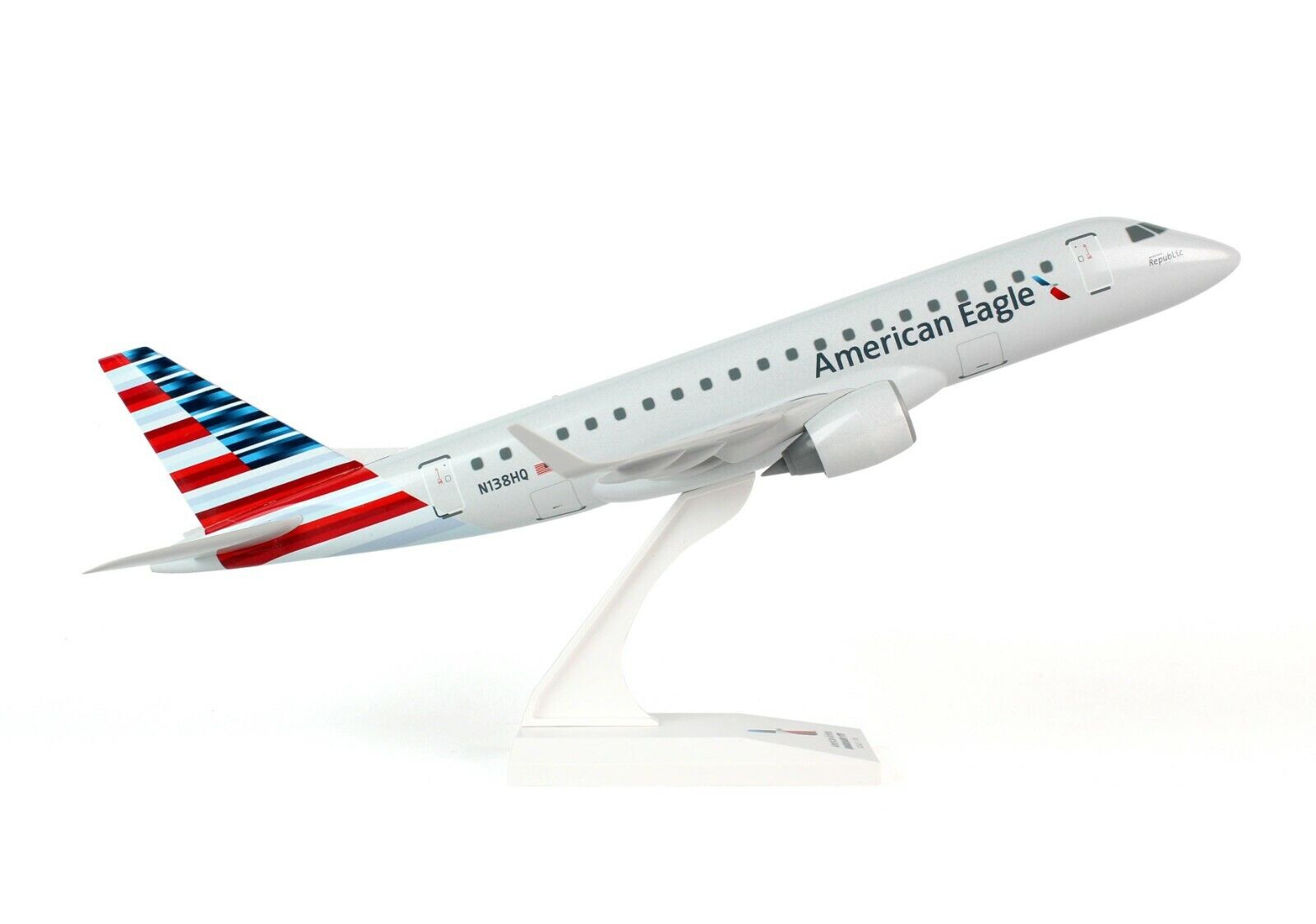 Skymarks SKR763 American Eagle Republic Airlines ERJ1751/100 Scale Model w Stand