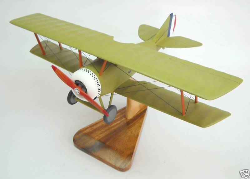 S-4-C Scout Thomas-Morse Airplane Desktop Wood Model Big New
