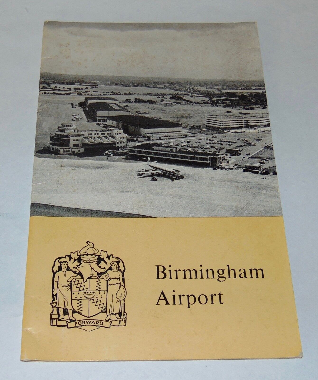 1960'S BIRMINGHAM AIRPORT Booklet ENGLAND Many Photos BEA