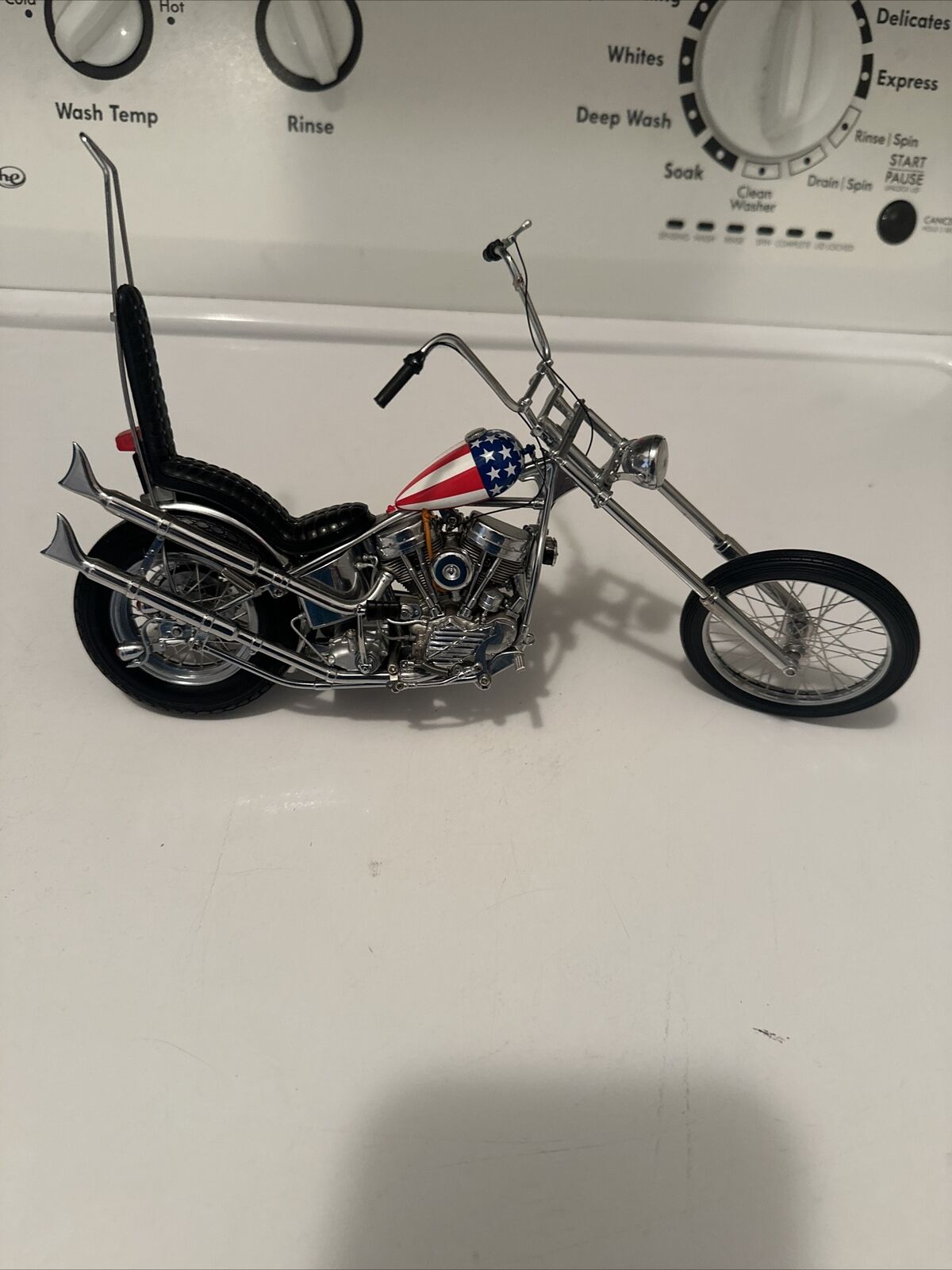 Franklin Mint Ultimate Chopper Captain America Easy Rider Harley Davidson