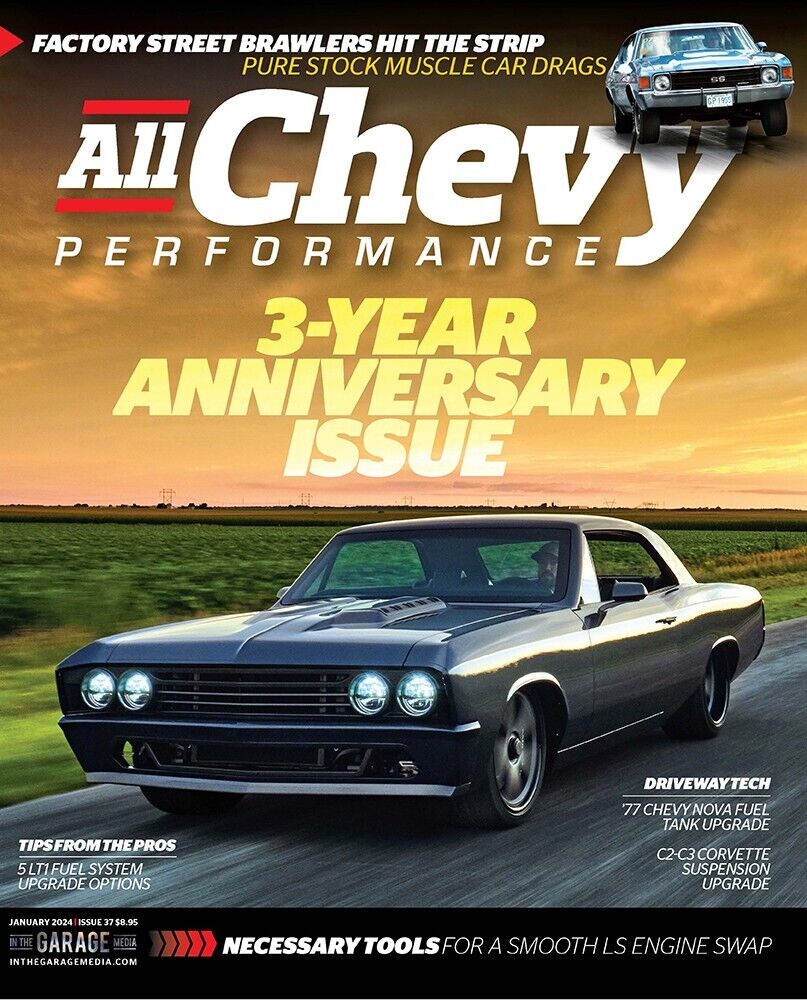 All Chevy Performance Magazine Issue #37 January 2024 - New