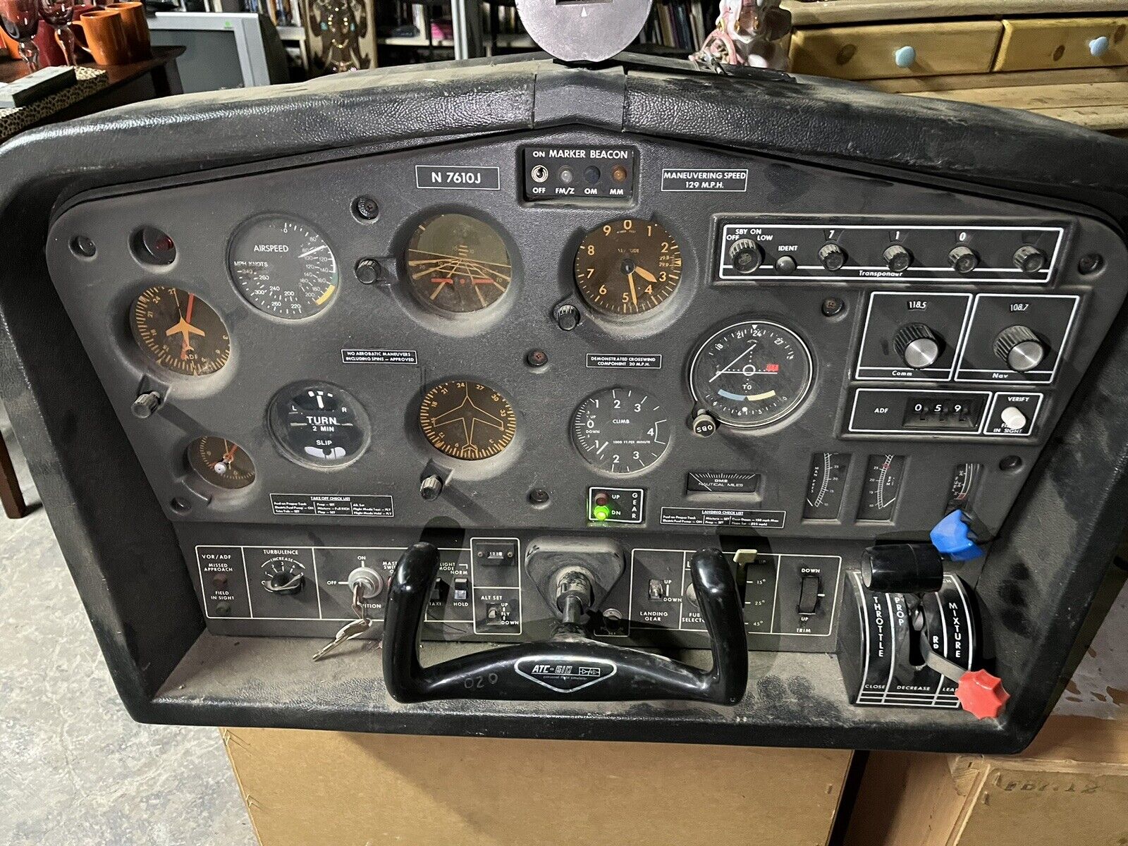 ATC 610 Flight Simulator