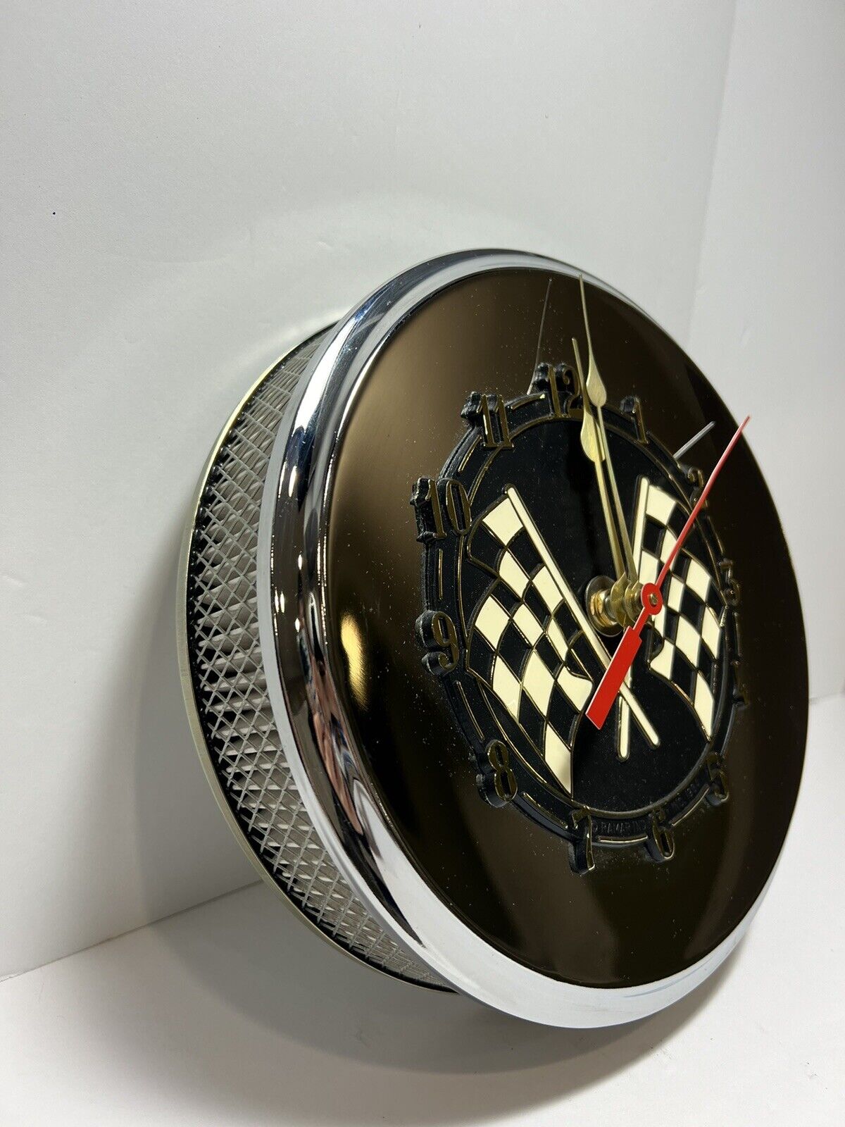 Vintage Custom Air Filter Racing Clock Raymar Face 1985 Cool Clocks