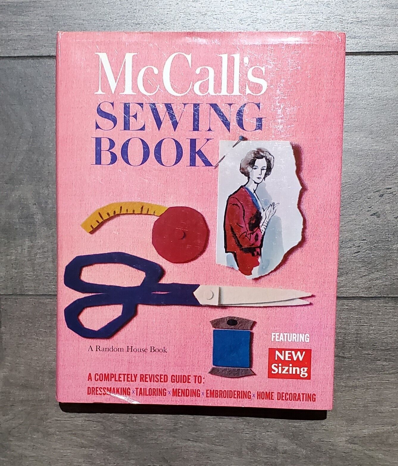 Vintage McCall's Sewing Book, Copyright 1968 Hardcover