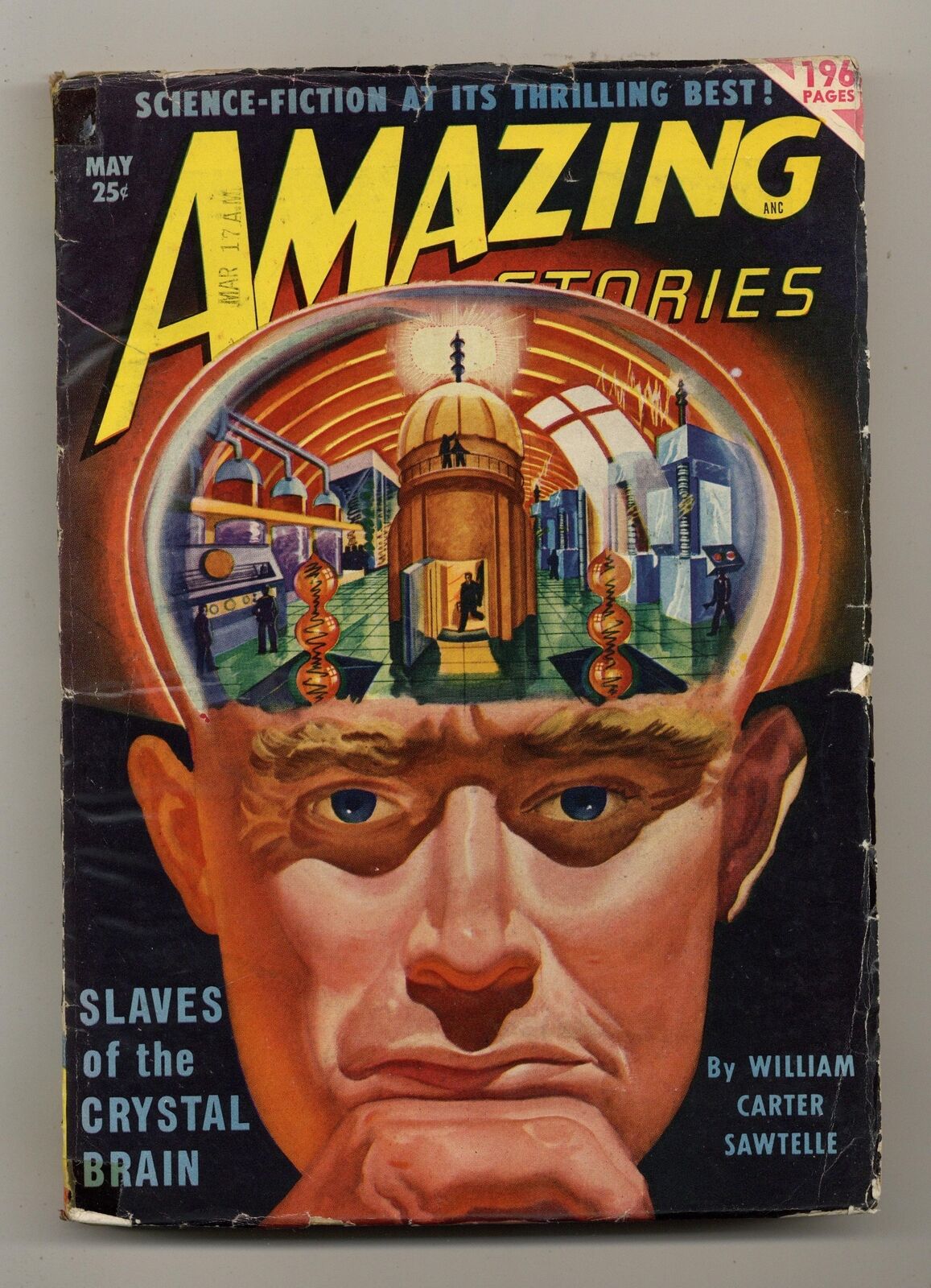 Amazing Stories Pulp May 1950 Vol. 24 #5 VG 4.0 Low Grade
