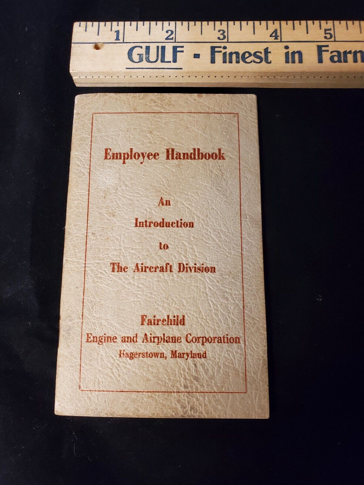 Fairchild Engine and Airplane Corporation Employee Handbook \