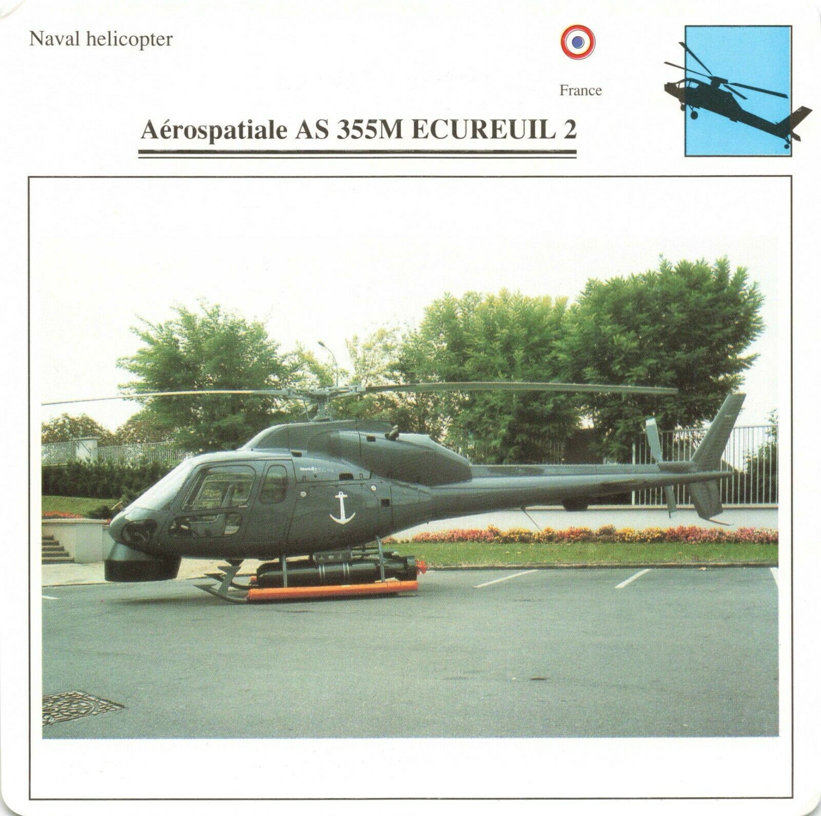 Aerospatiale AS 355M Ecureuil 2 Naval Helicopter, Warplanes Collectors Club