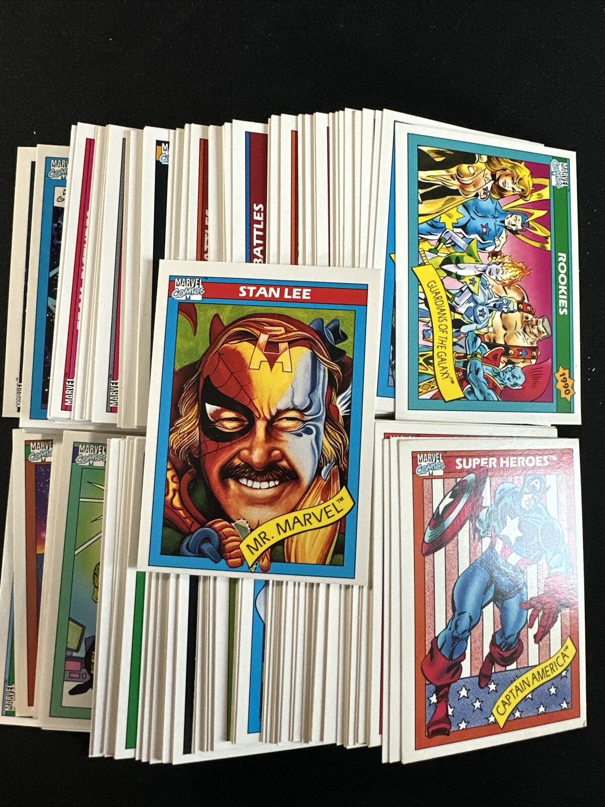 1990 Impel Marvel Series 1 Card Set Complete Set Lot Run #1-162 All Cards
