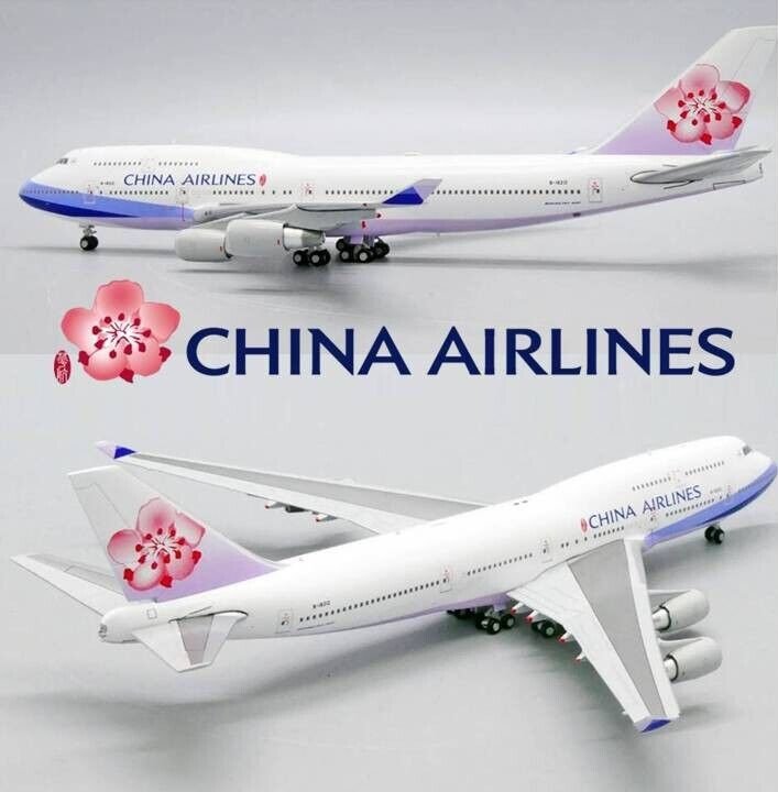 JC Wings 1/400 XX4475 Boeing 747-400 China Airlines B-18212
