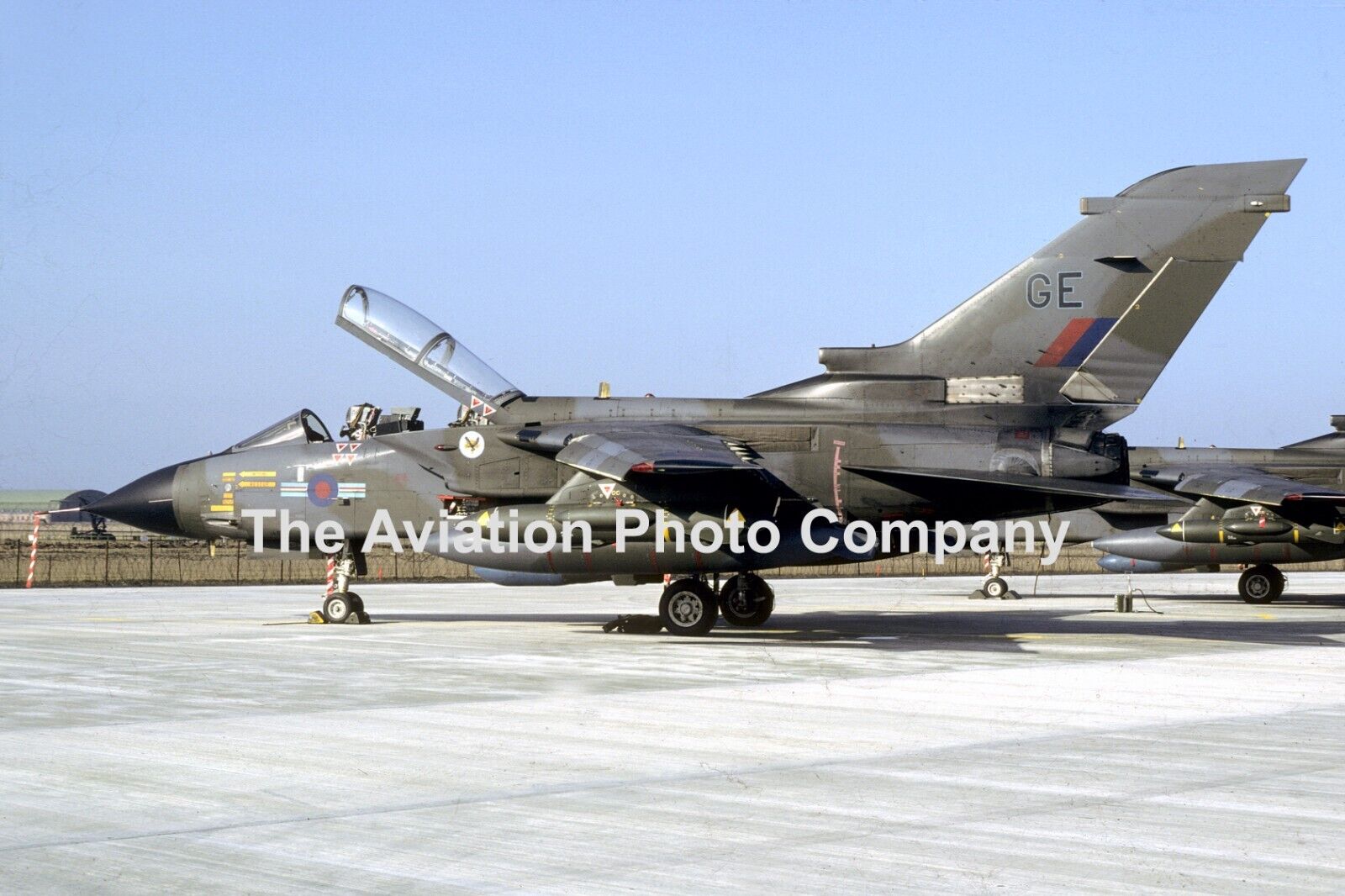 RAF 20 Squadron Panavia Tornado GR.1 ZD718/GE (1985) Photograph
