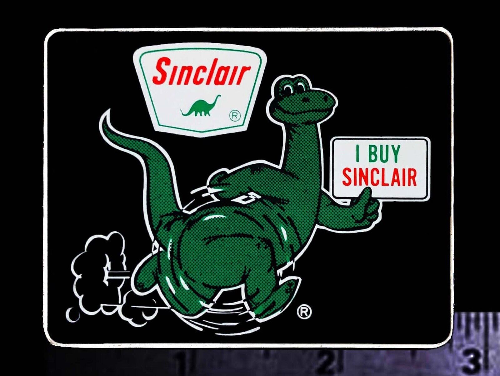 SINCLAIR - I Buy Sinclair - Original Vintage 1970's Racing Decal/Sticker