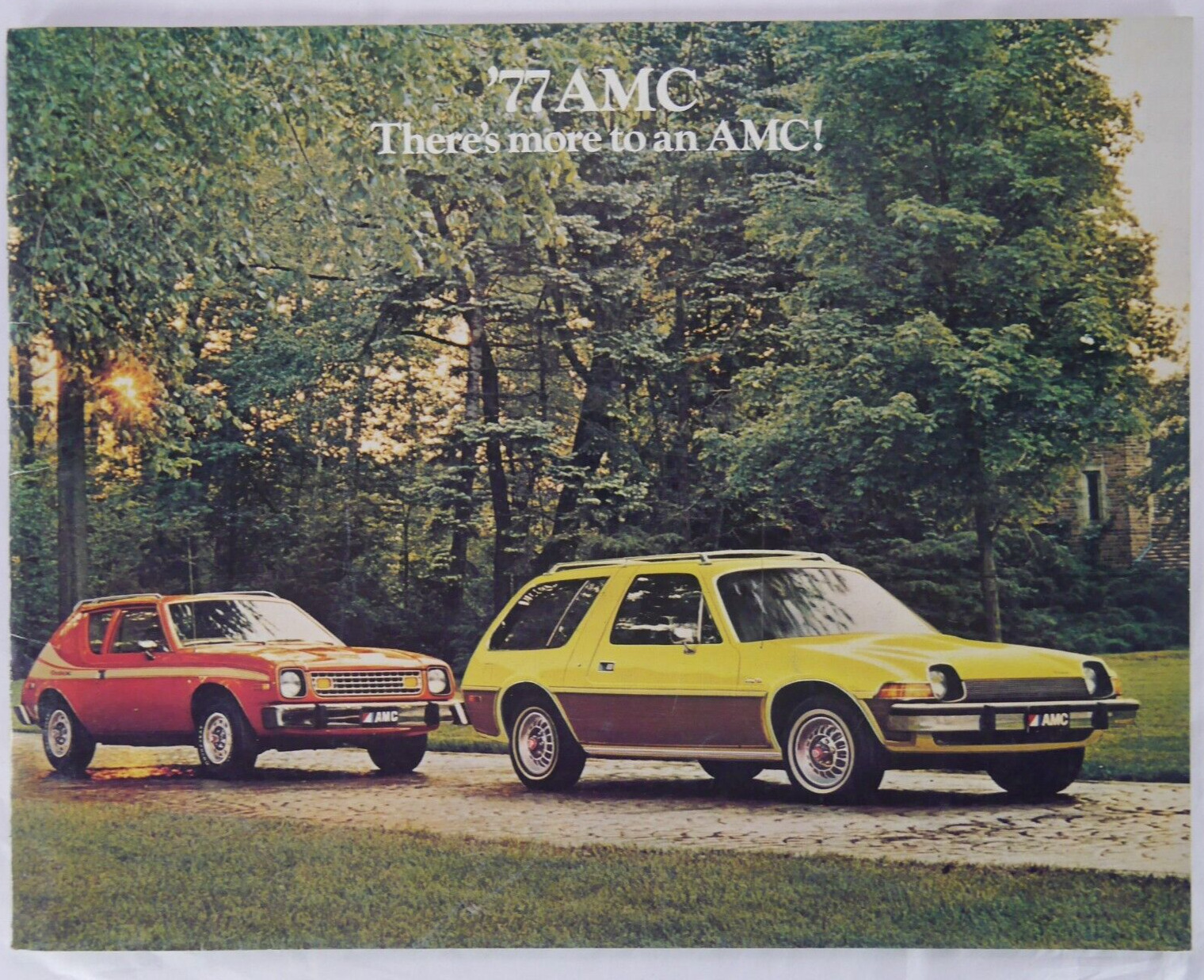 1977 AMC Print Ad Sales Catalog Advertisement Magazine / Hornet Wagon Gremlin