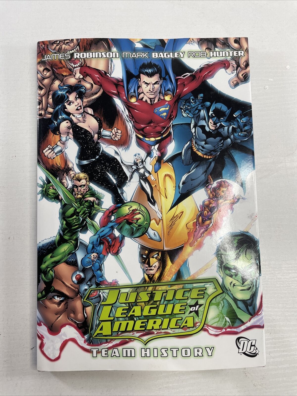 Justice League of America Team History (DC Comics, November 2010) Hardcover HC