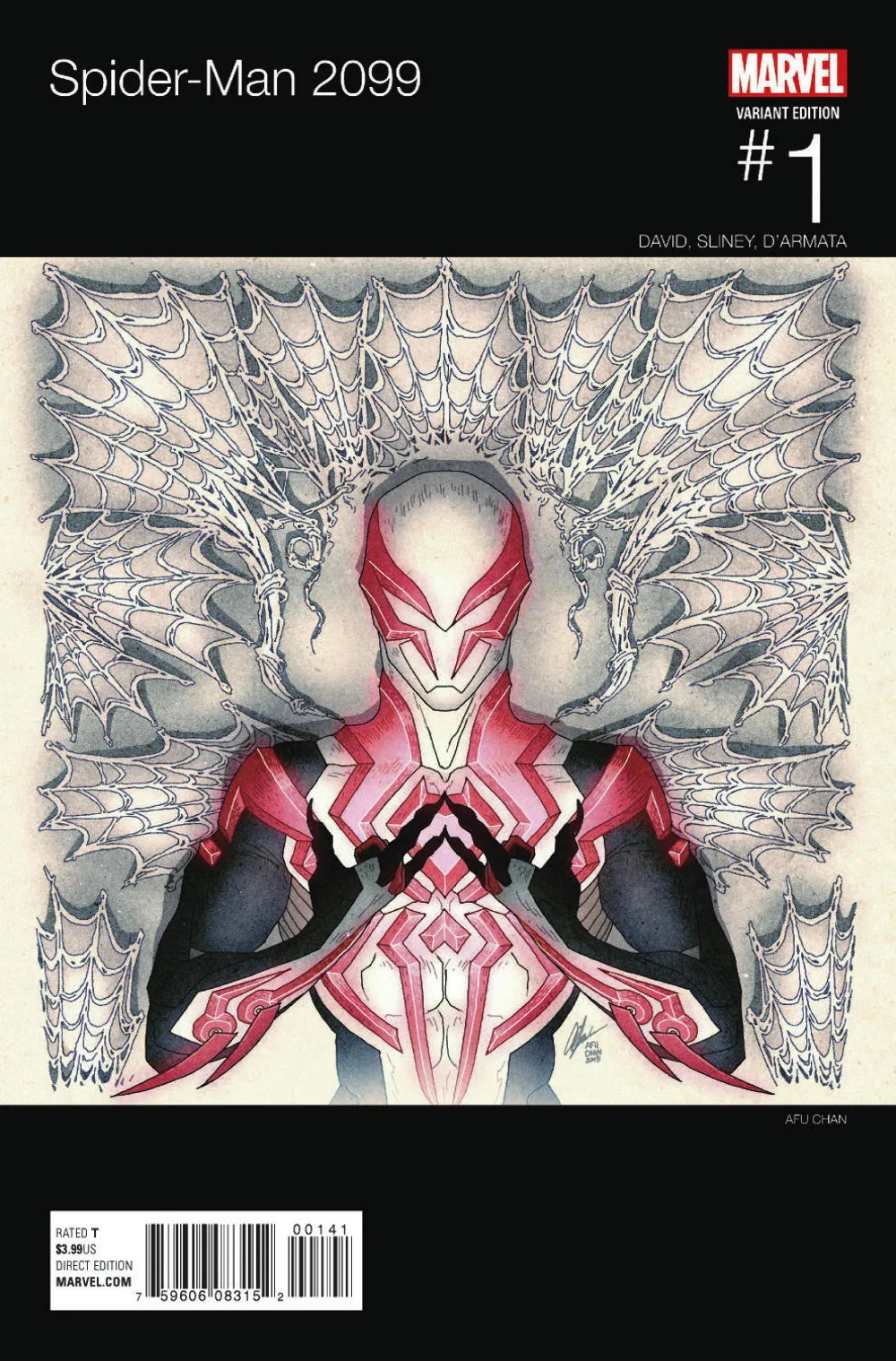 Spider-Man 2099 #1 (Marvel 2015) Chan Hip Hop Variant Cover Kanye West Homage