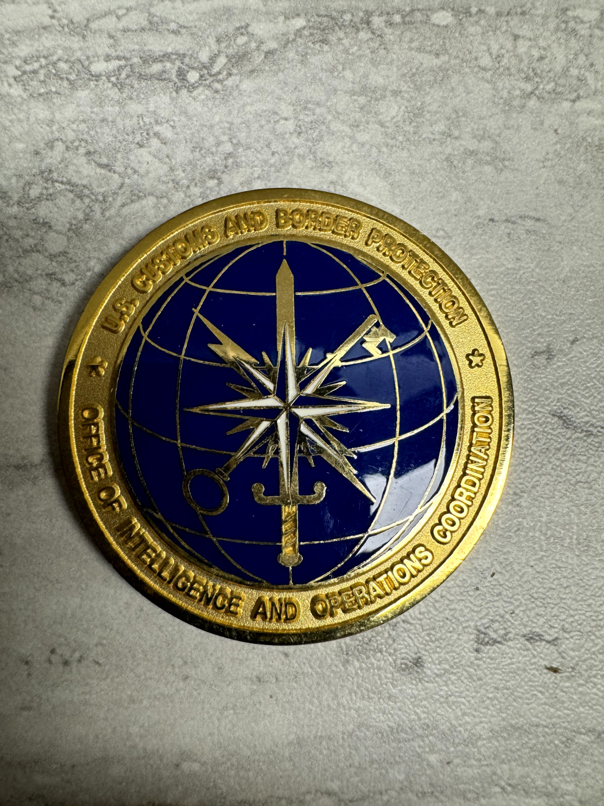 DHS US Customs and Border Protection (CBP) - OIOC Intelligence - Challenge Coin